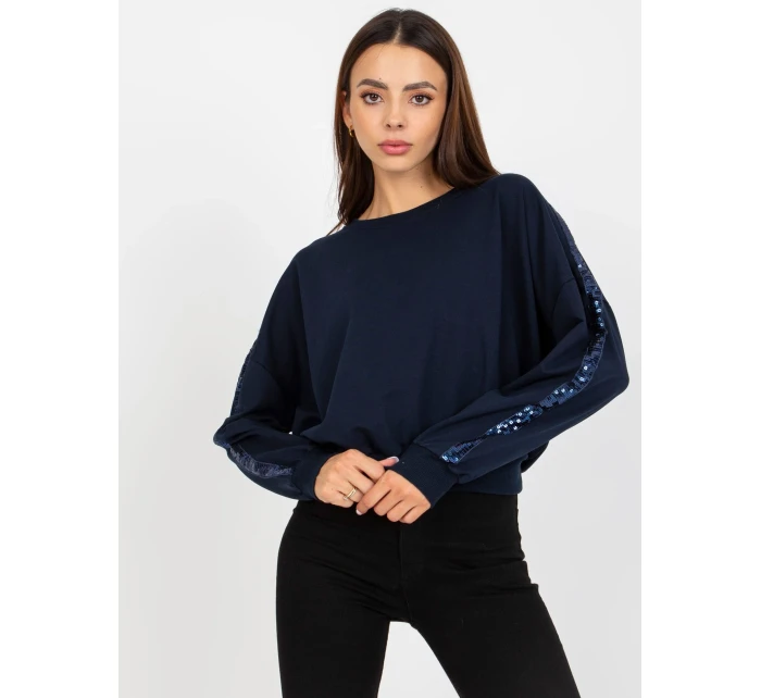 Mikina RV BL 8067.88 tmavo modrá