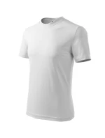 Klasické tričko unisex biele