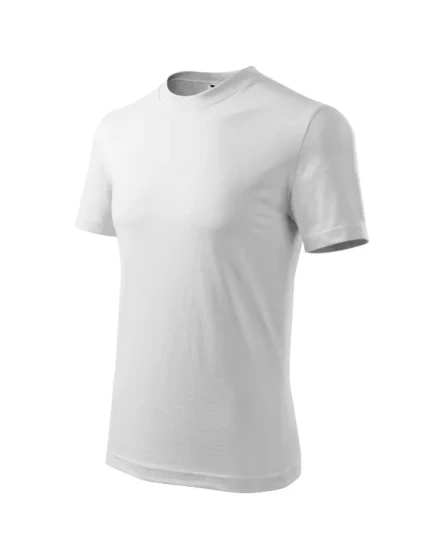 Klasické tričko unisex biele