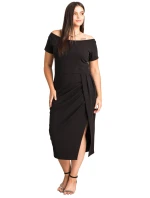 Dámske šaty SA566 čierne - Karko