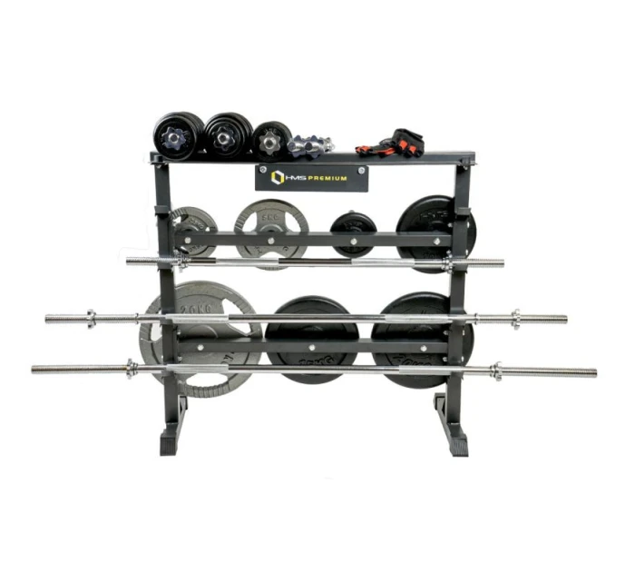 HMS STR12 Prémiový stojan na dosky a činky