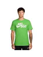 Pánské tričko Just Do It Swoosh zelené  pánské model 22071084 - NIKE