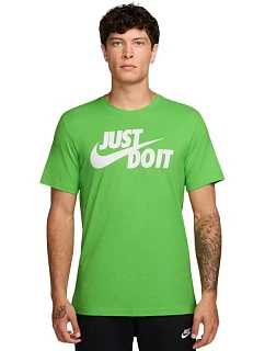 Pánské tričko Just Do It Swoosh zelené  pánské model 22071084 - NIKE