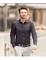 Elastická košile s dlouhým rukávem 11. bright navy model 22473966 - Russell Athletic Elastická košile s dlouhým rukávem 11. bright navy model 22473966 - Russell Athletic