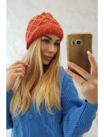 Roma fleecová čepice červená model 18749865 - K-Fashion