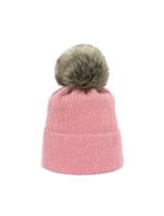 Ružová čiapka Soft Fluff - Art of Polo