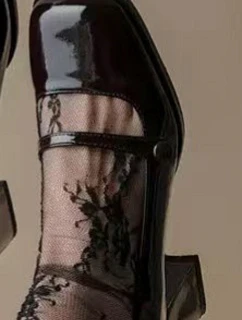 AŽUROVÁ PONOŽKA 90