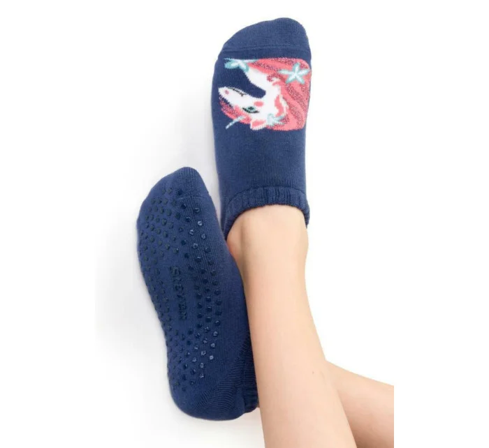 DETSKÉ FROTÉ TOPÁNKY S ABS 134 DENIM 29-31