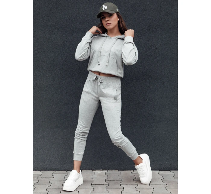 Dámské tepláky RELAX světle šedé Dstreet model 21978557 - FashionStreet Dámské tepláky RELAX světle šedé Dstreet model 21978557 - FashionStreet