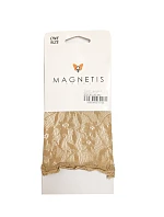 Magnetis Čipkované ponožky Kvety