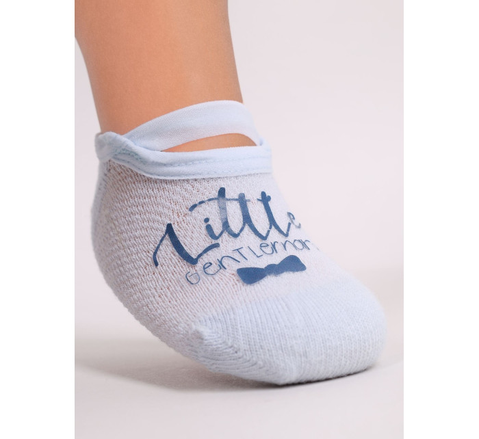 Chlapecké vzorované ponožky YO! SKS-0097C Boy 6 - 9 měsíců