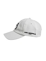 Čiapka Karl Lagerfeld Paris Choupette Strapback, biela – L5WH7944 wht