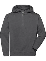 JN  mikina z bio  zip 02.0 dark melange model 22491793 - Daiber