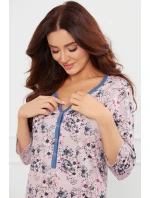 Talianska móda Lacenta r.3/4 farba:print/pink