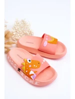 Dětské pěnové pantofle model 21623959 Světle růžová Dario - Boto