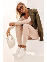 Dámské tenisky s ozdobou Bílé model 21659068 - Boto