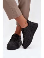 Dámské Tenisky Na Platformě Big Star model 21705716 HIPOLY SYSTEM Černé - Big Star Shoes Dámské Tenisky Na Platformě Big Star model 21705716 HIPOLY SYSTEM Černé - Big Star Shoes