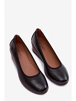 Dámské polobotky na platformě Vinceza 58628 Černé