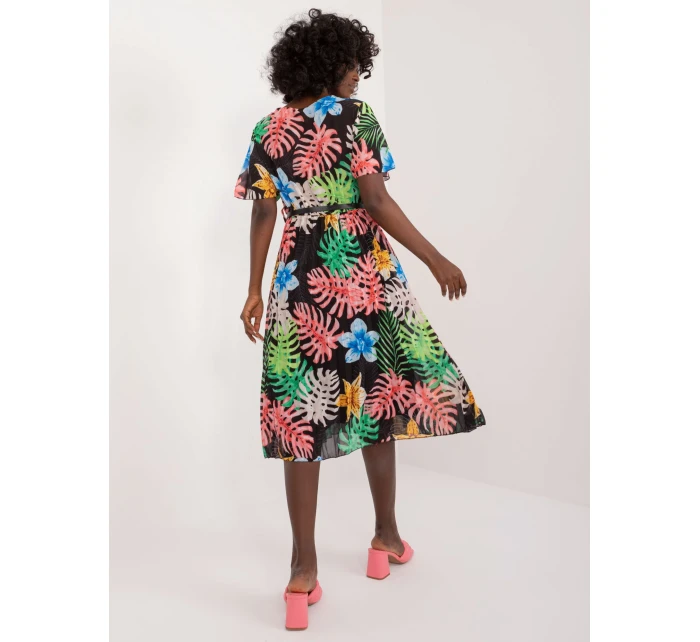 Šaty DHJ SK 13162 3.90 čierna