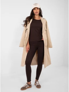 Legíny RV LG 2850.20P tmavohnedé