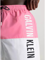 Pánské plavky Tkaný spodní díl MEDIUM DRAWSTRING-BLOCK KM0KM00994TFZ - Calvin Klein