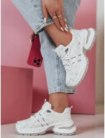 MODERMAX dámske biele tenisky FashionStreet ZY0898