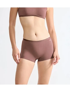 Dámske nohavičky GO Daily Cotton Short – Cacao – hnedé 1141 – SLOGGI