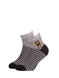 Chlapčenské vzorované ponožky Gatta 224.N59 Cottoline 21-26