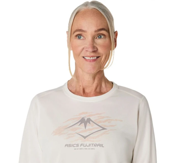 Fujitrail Logo LS Top model 21376209 White M - Asics