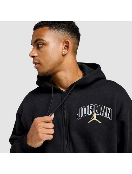 Brooklyn Fleece FullZip Hoodie Black model 22305130 pánské - AIR Jordan