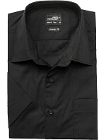 JN Popelínová business košile s krátkým rukávem 02.0 black model 22487631 - Daiber