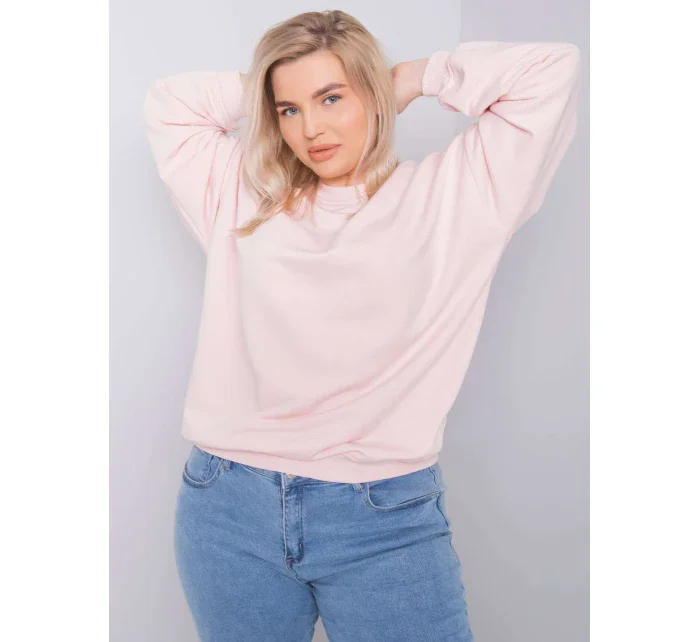 Mikina RV BL 6316.16X svetlo ružová