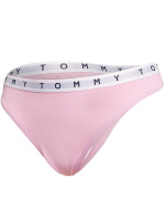 Tommy Hilfiger 3Pack tanga nohavičky UW0UW025210V3 Green/Pink/Black