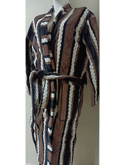 AKCE Pánský froté župan  hnědý  model 19371349 - Vestis
