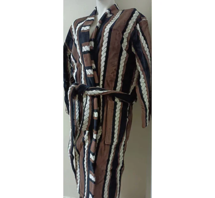 VÝPREDAJ - Pánsky froté župan 1201 Dallas brown - Vestis VÝPREDAJ - Pánsky froté župan 1201 Dallas brown - Vestis