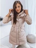 Dámska prešívaná vesta GAMIS béžová FashionStreet TY3293