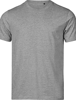 Tee Jays TJ 1150 Tričko z hrubej bavlny „Unlabeled Luxury“ 18.1150 šedá melírovaná