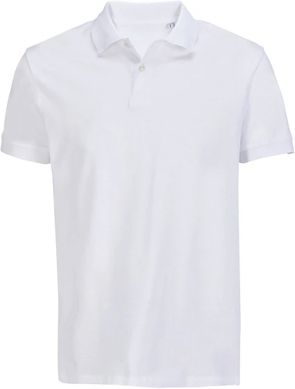 SOL'S Pacific Unisex piqué polokošeľa z hrubej bavlny 25.4439 biela SOL'S Pacific Unisex piqué polokošeľa z hrubej bavlny 25.4439 biela