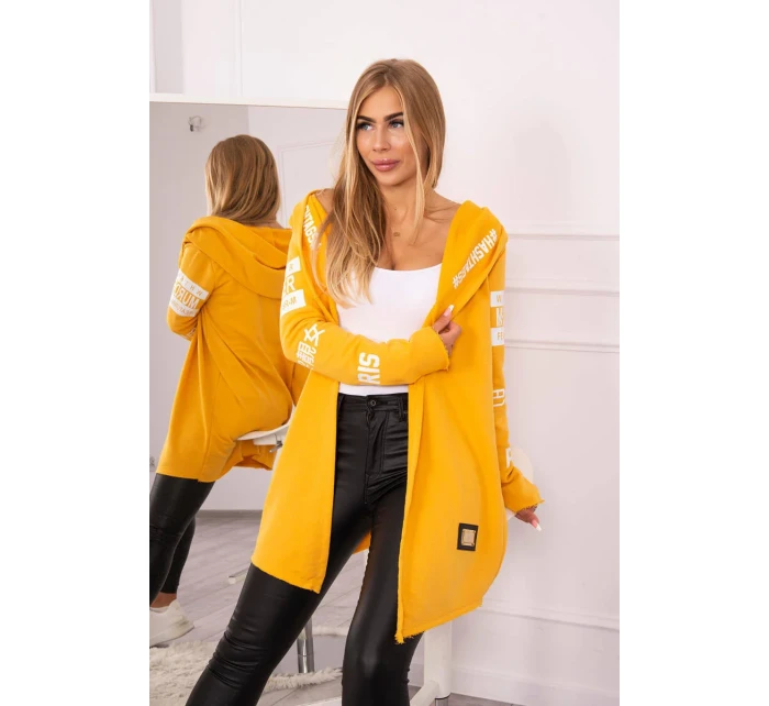 Plášť s model 18745350 nápisem - K-Fashion