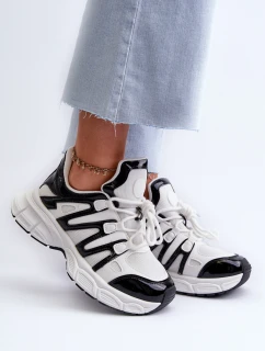 Dámské tenisky na masivní podrážce bílé model 21659047 - Boto