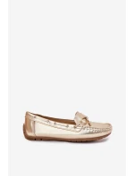 Dámské eko kůže mokasíny zlaté model 21701567 - Boto
