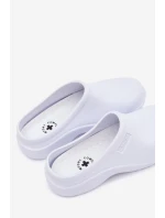 Pěnové pantofle pantofle pánské bílé Sorvian Pěnové pantofle pantofle pánské bílé Sorvian