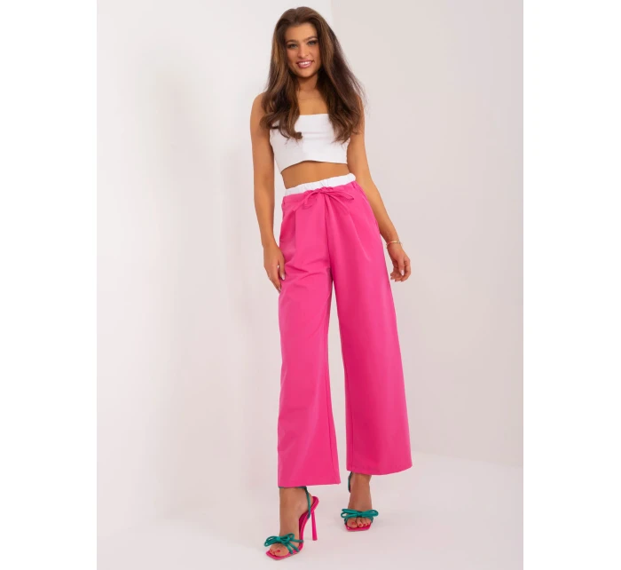 Spodnie DHJ SP model 21175319 fuksjowy - FPrice Spodnie DHJ SP model 21175319 fuksjowy - FPrice