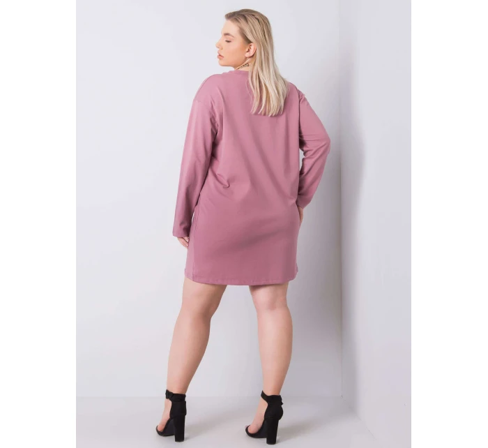Šaty RV SK 6321.93 tmavo ružová