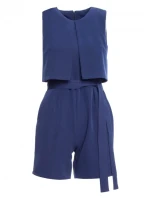 overal bez rukávů tmavě modrý model 18003333 - Moe overal bez rukávů tmavě modrý model 18003333 - Moe