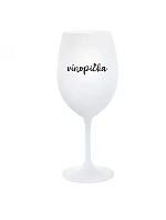 VÍNOPIČKA - biely pohár na víno 350 ml