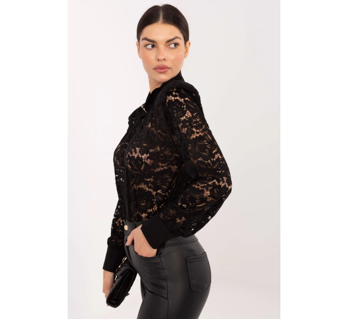 Košeľa s dlhým rukávom model 222318 Taliansko Moda Košeľa s dlhým rukávom model 222318 Taliansko Moda