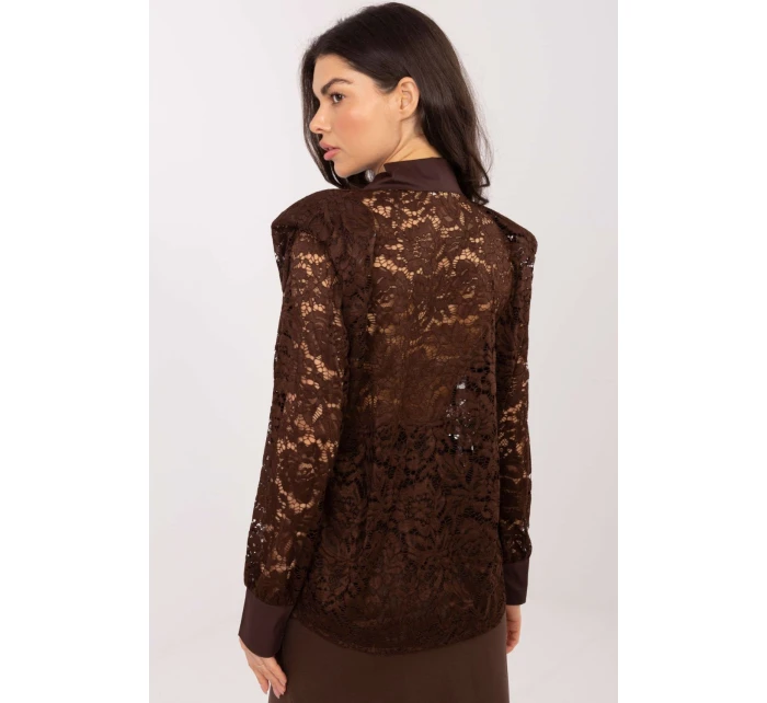 Košeľa s dlhým rukávom model 222321 Taliansko Moda