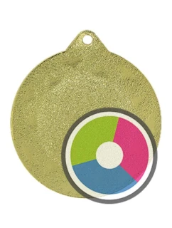 Luxorská medaila s tryskovou potlačou