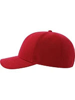 Atlantis Headwear Beat-S 6-panelová čiapka s kšiltom 33.0238 červená Atlantis Headwear Beat-S 6-panelová čiapka s kšiltom 33.0238 červená